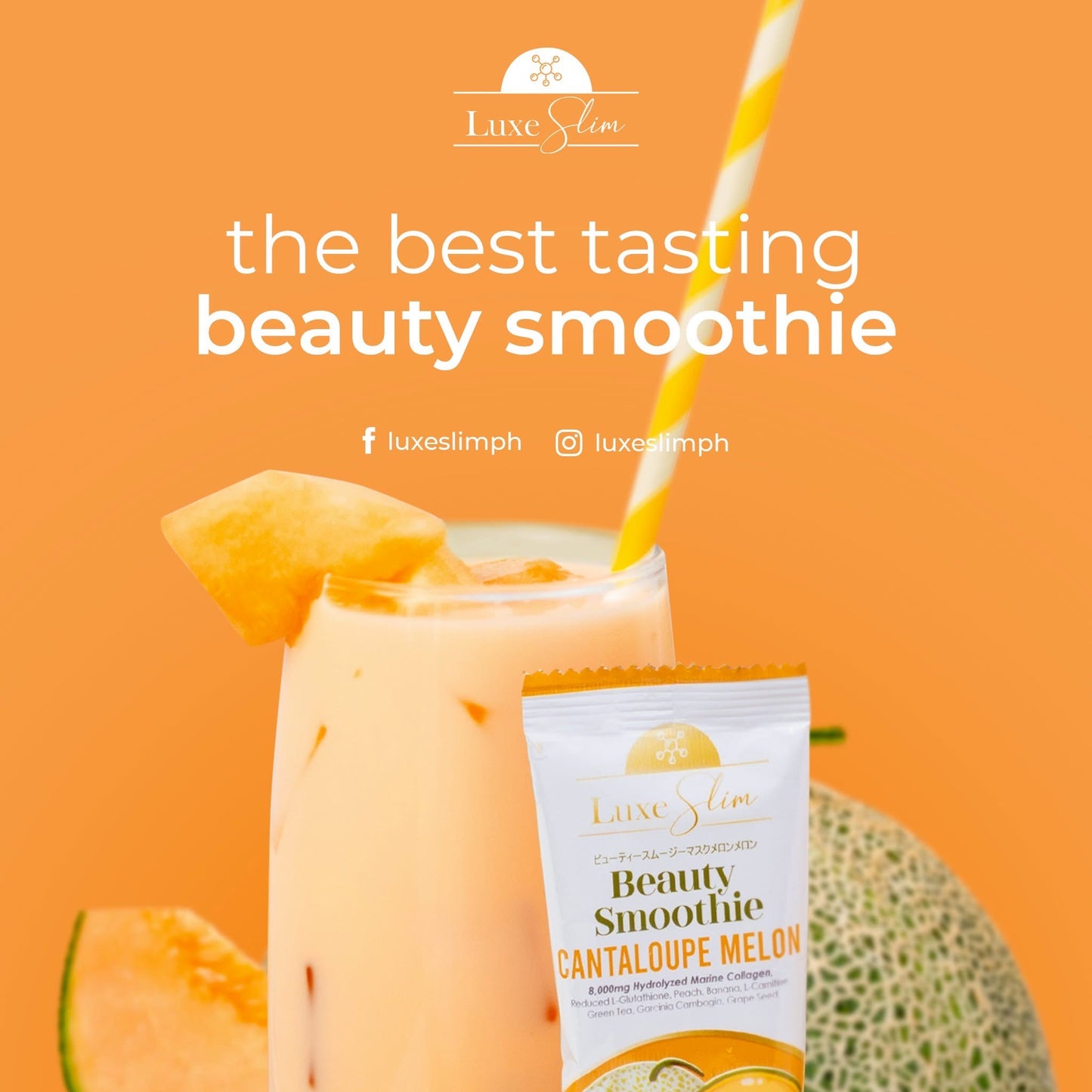 Cantaloupe Melon Beauty Smoothie