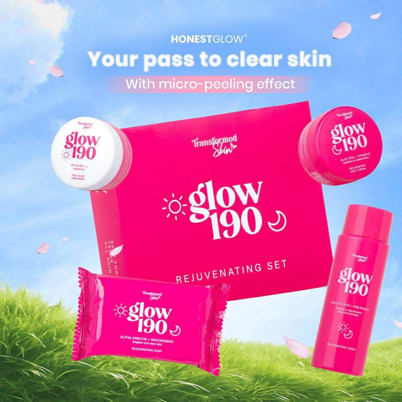 Transformed Skin Glow 190 Rejuvenating Set