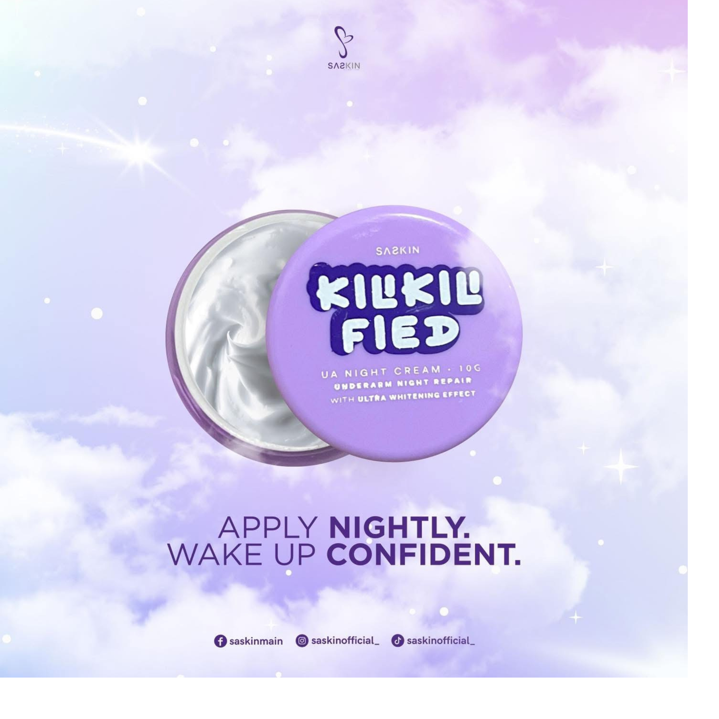 Saskin Kilikilified Deodorant Spray