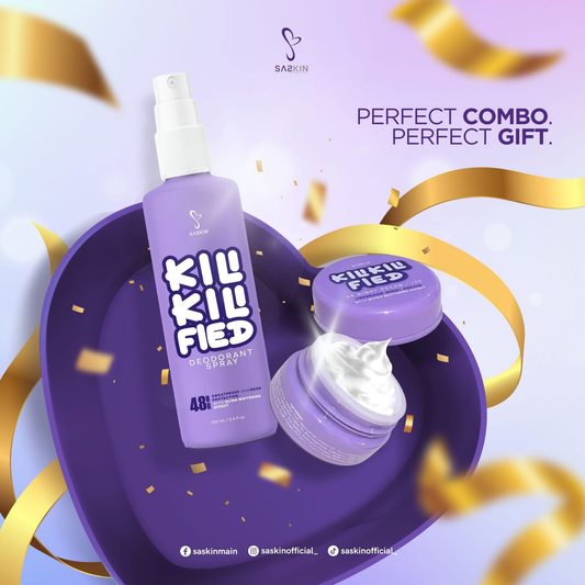 Saskin Kilikilified Deodorant Spray